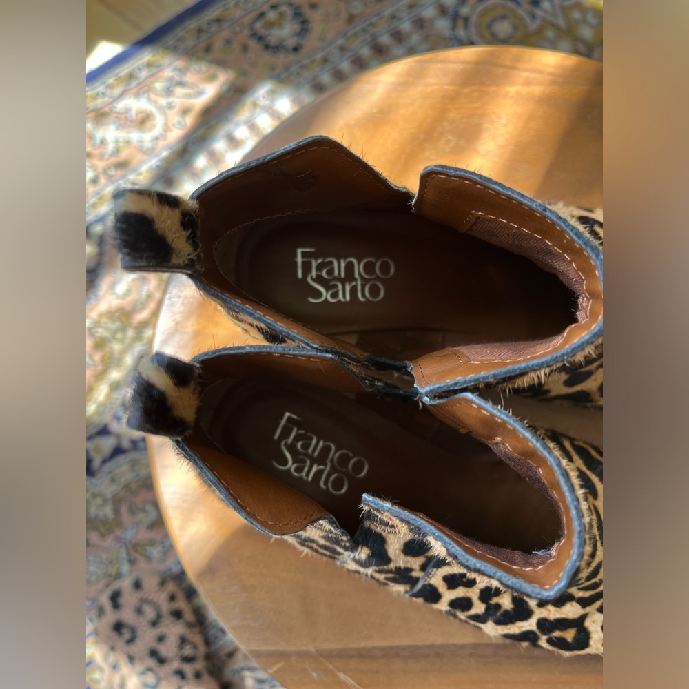 Leopard Print Booties - image 3